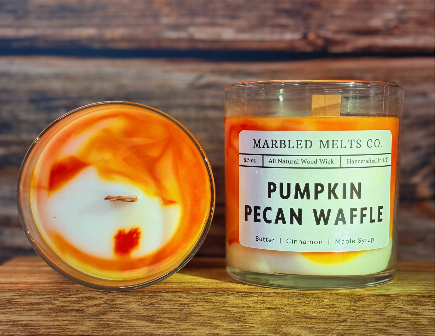 Pumpkin Pecan Waffle